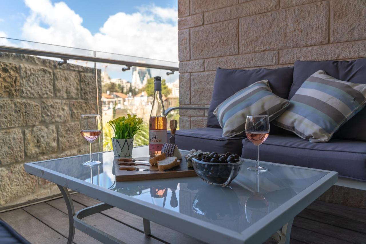 Art Apartment In Mamila - King David Residence Jerusalem Eksteriør billede